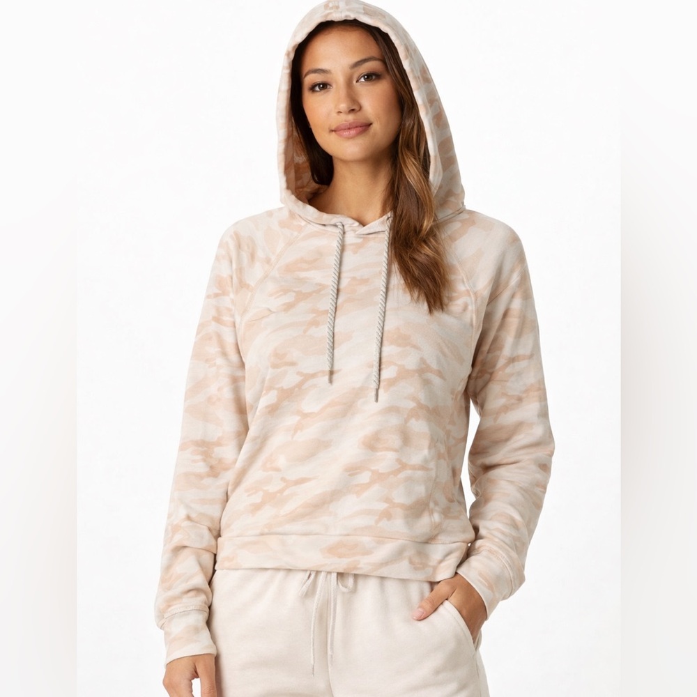 Vuori Beach Hoodie Bisque Camo Color Altheisure Casual Lounge Women’s Size Small